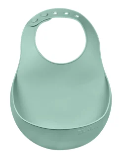 Bavoir Silicone Sage Green
