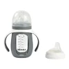 Biberon Verre D'Apprentissage 210 Ml Mineral Grey