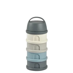 Boite Doseuse 4 Compartiments Mineral Grey / Blue
