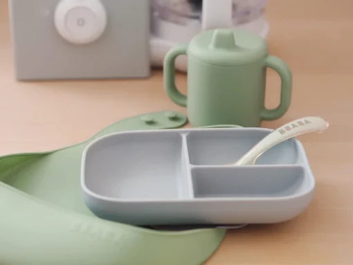Coffret Repas Les Essentiels Grey / Sage Green