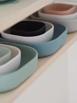 Lot De 3 Bols Silicone Gigogne Sage Green