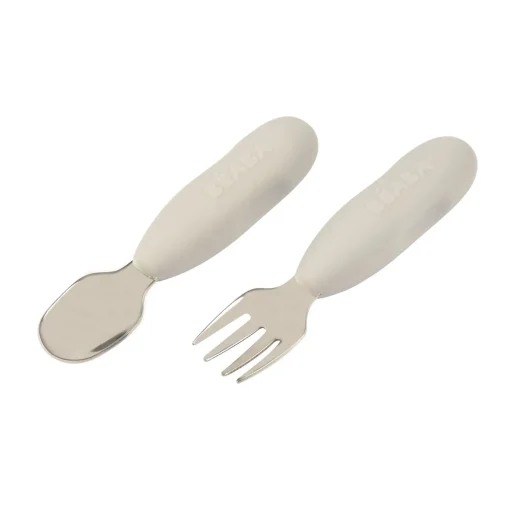 Lot De 2 Pre-Couverts Inox Velvet Grey