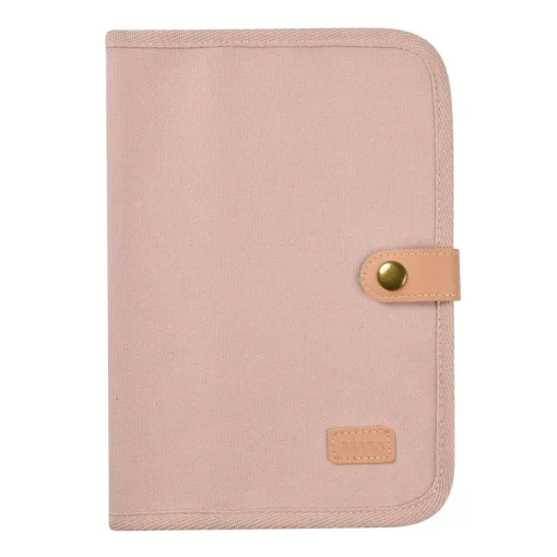 Protege Carnet De Sante Dusty Rose
