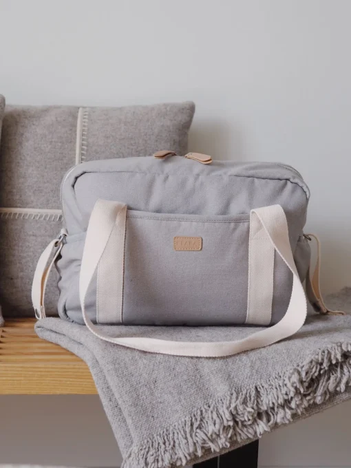 Sac A Langer Paris Pearl Grey