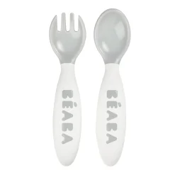Set 2 Couverts Ergonomiques 2Eme Age Grey