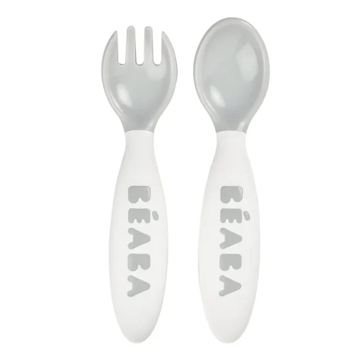 Set 2 Couverts Ergonomiques 2Eme Age Grey