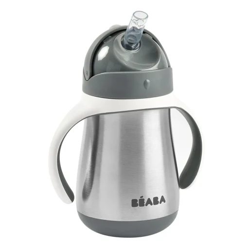 Tasse Paille Inox 250 Ml Mineral Grey