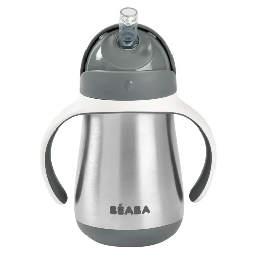 Tasse Paille Inox 250 Ml Mineral Grey